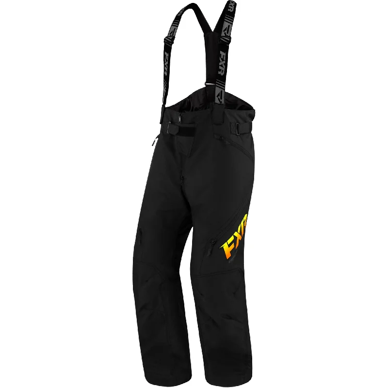 Reduced Prices FXR Clutch FX Snowmobile Pants Black/Inferno