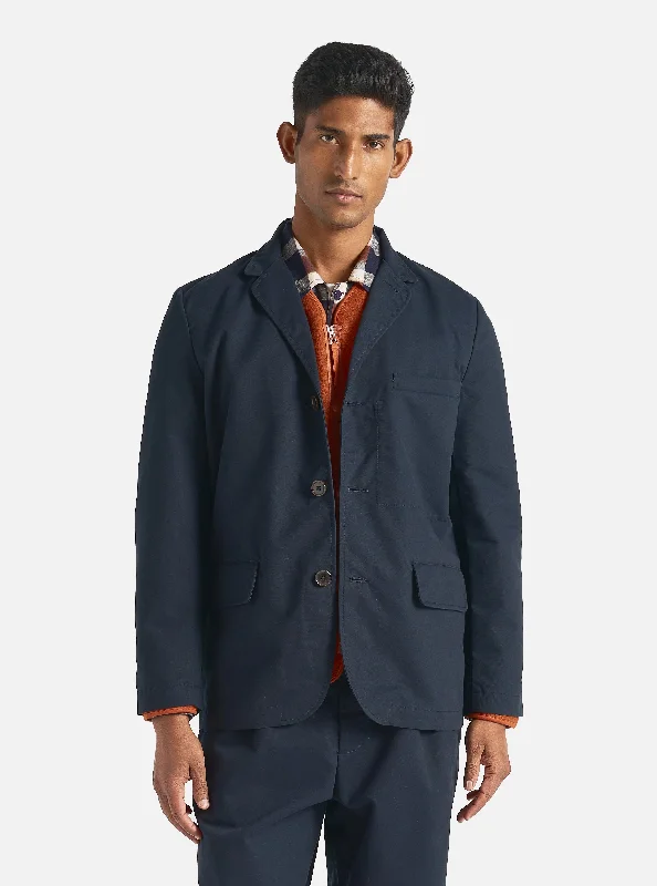 Special Promotion Universal Works Capitol Jacket in Navy Brushed Polytech